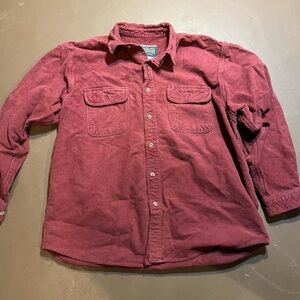 Field & Stream Maroon Shirt